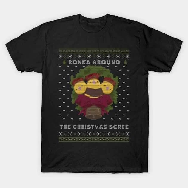 Ronka Around Ugly Christmas Sweater Made in Australia T-Shirt L