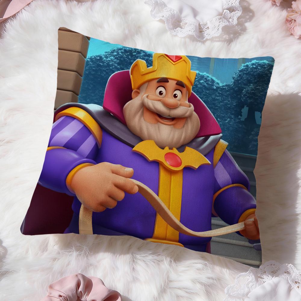 Royal Match game Cushion Cover Premium Comfort Reversible Pillow Cove -Two in One Design for Any Room & Car Interior
