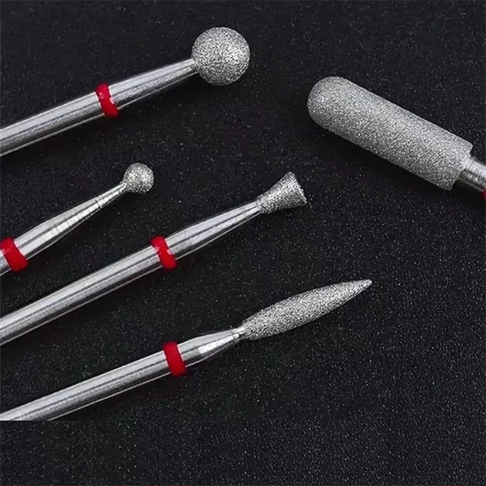 10Pcs Russian Style Nail Art Drill Bit Kits Cuticle Nail Grinding Bits  for Manicure Machine