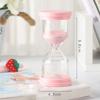 3/5/10/15/30 Minutes Hourglass Sandglass Colorful Sand Timer Flip Sandglass for Home Kid Gift Sand Timer Decoration Sand Clock