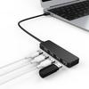 Ultra-thin USB 2.0 Multi-USB 4 Port Splitter Hub Adapter Dock Expander PC Laptop Computer Accessories