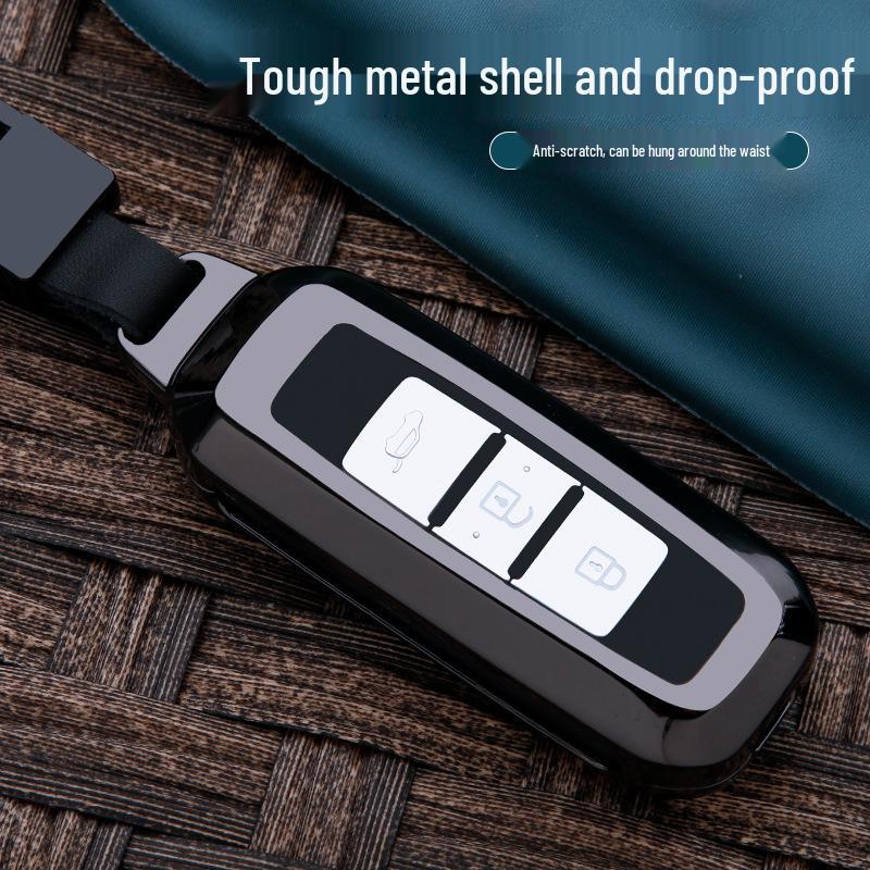 Baojun Key Case for 530, 510, 730, RS3, 560, RC6, RS5, RM5 with Metal Shell and Buckle