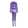 Cosplay crazy animal city 1 cos clothing sheep mayor Xia Qiyang purple singing clothing cosplay stage play hair