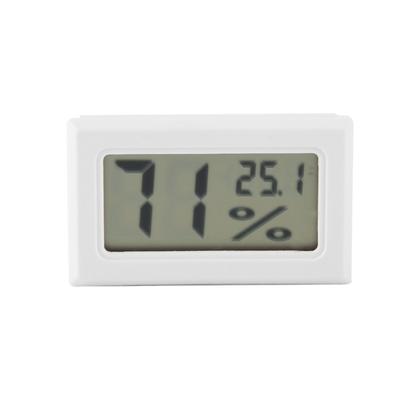 Mini Storlek Digital Hygrometer Inbyggd Design ℃Temperatur Enhet Temperaturövervakare Digital Display Fuktighetsmätare Laboratorieanvändning