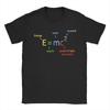 Unisex Unisexs Tshirt Emc2 Energy Coffee Vintage Pure Cotton Tee Shirt Short Sleeve Nerd T Shirt Round Collar Clothing Party