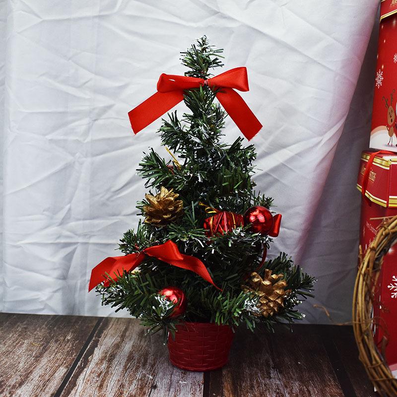 Mini Christmas Tree - 3 Sizes: 20cm, 30cm, 40cm | Tabletop Gift & Artificial Tree for Holiday Decor