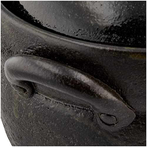 Banko-Reiskocher mit schwarzer Glasur (2 Tassen Kapazität)