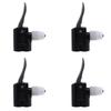 A16P-4X Bike Bicycle Dual Head Pump Nozzle Valve Connector Hose Adapter Pumping Parts
