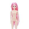 Bambola Nuda Principessa FR Girl BABI 30cm 1/6 BJD Occhi Realistici 3D 26 Giunture Mobili Pelle Bianca Bambola Nuda Giocattoli per Casa delle Bambole e Vestire