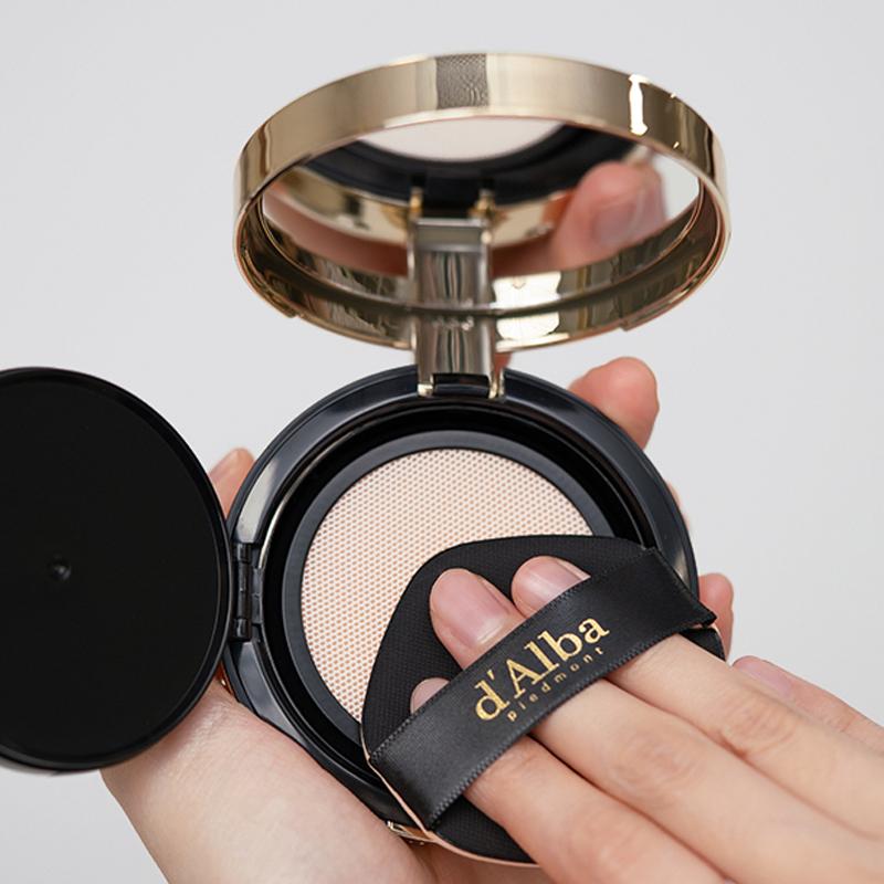 d'Alba Serum Glow Tension Cover Cushion with Refill SPF 50+ PA++++ 17g*2EA