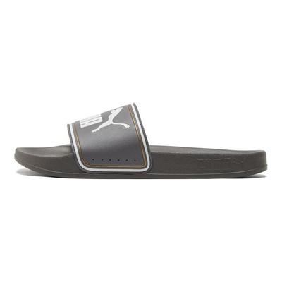 Leadcat Ftr Synthetic Leather Outdoor Sports Slide Sandals Unisex Footwear Black White 372276-11