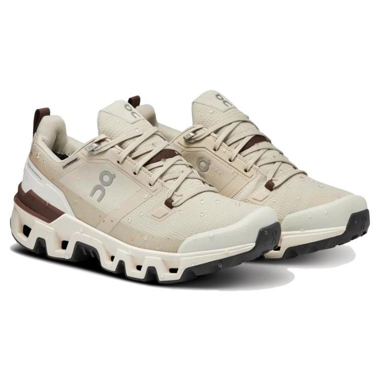 On Running Cloundwander Waterproof Sand Ivory Women's 73.98055