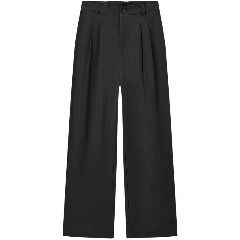 EICHITOO Women s Loose Straight-Leg Commuter Pants S