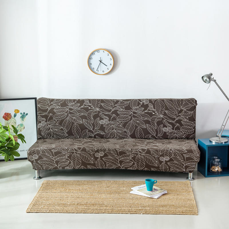 Plaid Elastic Bedspread on The Folding Sofa Bed Covers for Living Room Big Couch Cover Long Chair Without Armrests Slipcovers