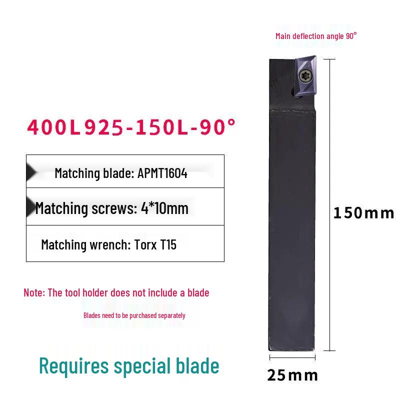 Universal Boring Bar: CBS Rough and Matching Boring Bars 1604, 400R916/920/913, 90° & 75° Options