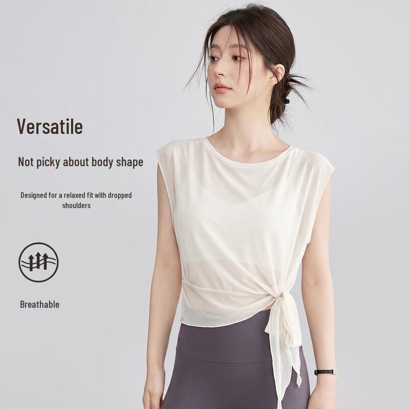 Women s Lightweight Mesh Yoga Tank Top L