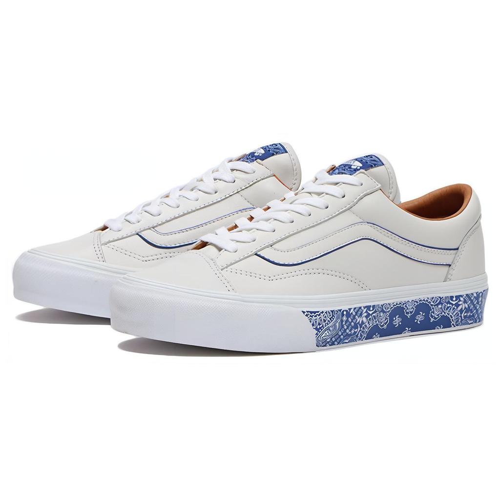 Vans Style 36 VLT LX Bandana - White True Blue Unisex Sneakers VN0A5FC37WM