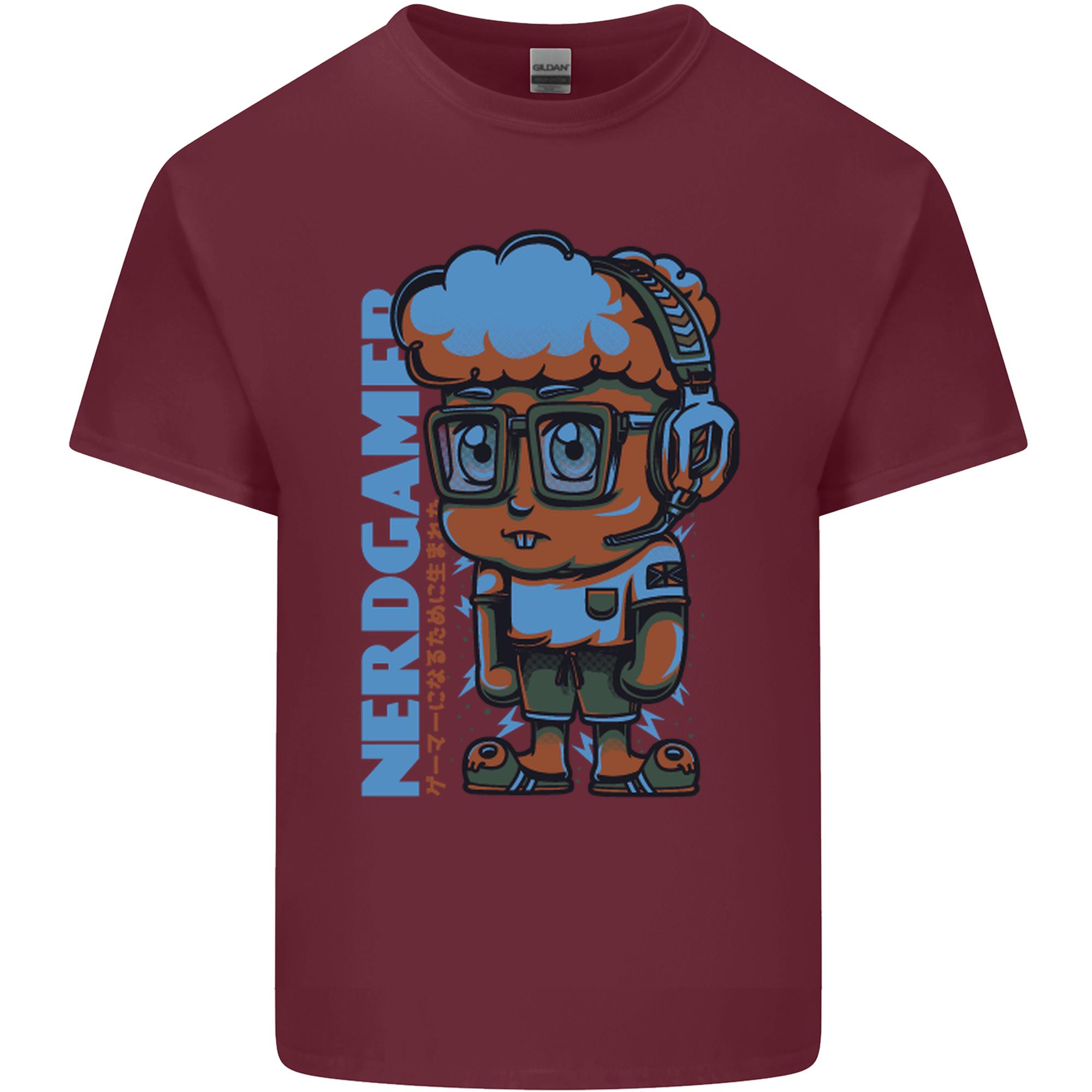 Nerd Funny Gamer Gaming Unisexs Light Cotton TShirt S