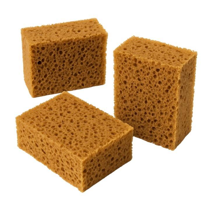 Lot de 3 Éponges Travaux Ultra Absorbantes 17x11.5x7 cm – Résistantes