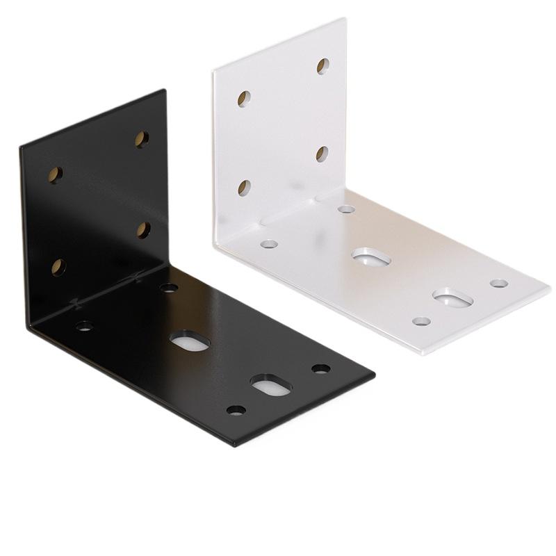 2pcs Corner Brackets Adjustable Hole Position Right Angle Wall Shelf Wall Shelf Laminate L-shaped Triangle Bracket