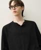 DRAW FIT Hayden Henley Neck Long Sleeve T-Shirt [Black]