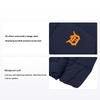 MLB New York Yankees Unifarbenes Logo-Muster Langarm Stehkragen Warme Winddichte Daunenjacke Unisex Oberbekleidung Dunkelblau 3ADJB0526-46NYD