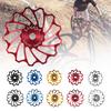 Lixada MTB Road Bike Ceramic Pulley 7075 Aluminum Alloy Rear Derailleur 13T Guide Cycling Ceramics
