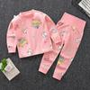 Kinder-Unterwäsche-Sets - Langarm- und Langhosen-Sets Für Jungen, Lässige Pyjama-Sets Für Mädchen Im 2-teiligen Stil