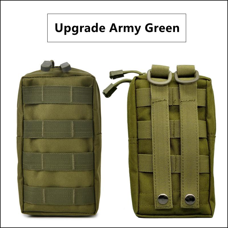 Molle Pouches Tactical EDC Waist Bag 600D Oxford Utility Pack for Outdoor Camping Hunting Molle Vest Backpack Attachment