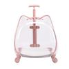 Portable Pet Trolley Outdoor Cat Carriers Large Capacity Ventilation Stroller for Dogs Cat Puppy Carrier Travel Pet Products