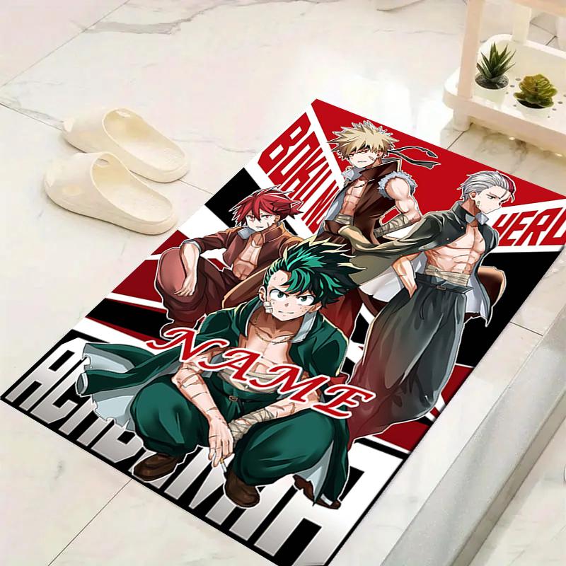 Custom 1Pc Heroic Battle Unleashed Rug Office Carpet Indoor Outdoor Entrance Doormat Nonslip Soft And Comfortable Living Room D2915123