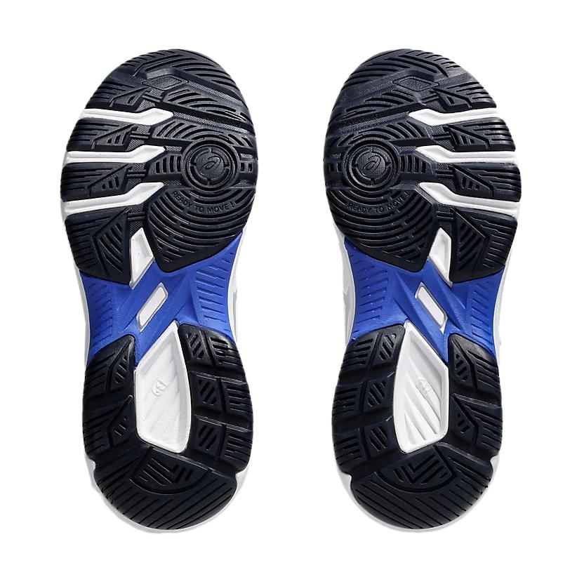 Asics Buty do biegania dla dzieci Gel-500Tr Ps Wygodne Niskie Trampki dla dzieci Białe 1134A014-124