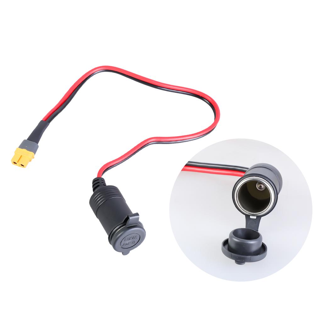XT60 Connectors Extension Cable XT60 Male/Female to Car Charging Adapter Replacement Cable for Remote Drones