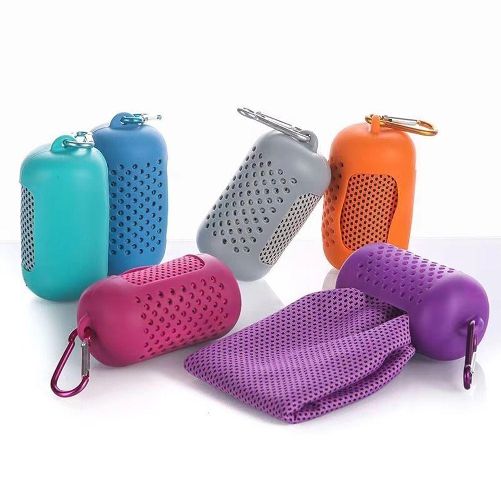 Mini Sports Cold Towel Quick Drying Fitness Cool Towel Sweat Absorption Travel Towel  Gym
