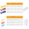 120Pcs T-Tap Connector Quick Electrical Cable Connector Snap Splice Lock Wire Terminal Waterproof Crimp Wire Terminal