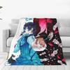 Anime deka Vanitasova studie Flanelová textilní deka Vanitas no Karte Tenká přehozová deka na postel Kancelář Plyšová Tenká prošívaná deka