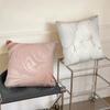 1 Stück Nordic Mode Gold Marmor Kissenbezug Quadratisch Schlafzimmer Sofa Freizeit Komfort Kissen Auto Wohnzimmer Heimdekoration