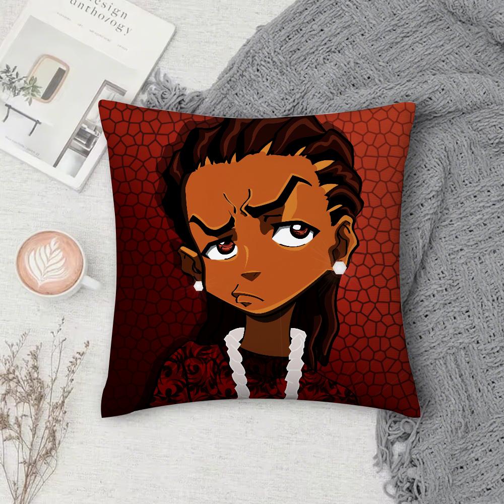 Cartoon T-The B-Boondocks Kissenbezug Quadratisch Sofa mit für Muster bequeme Kissen geeignet von Zimmer