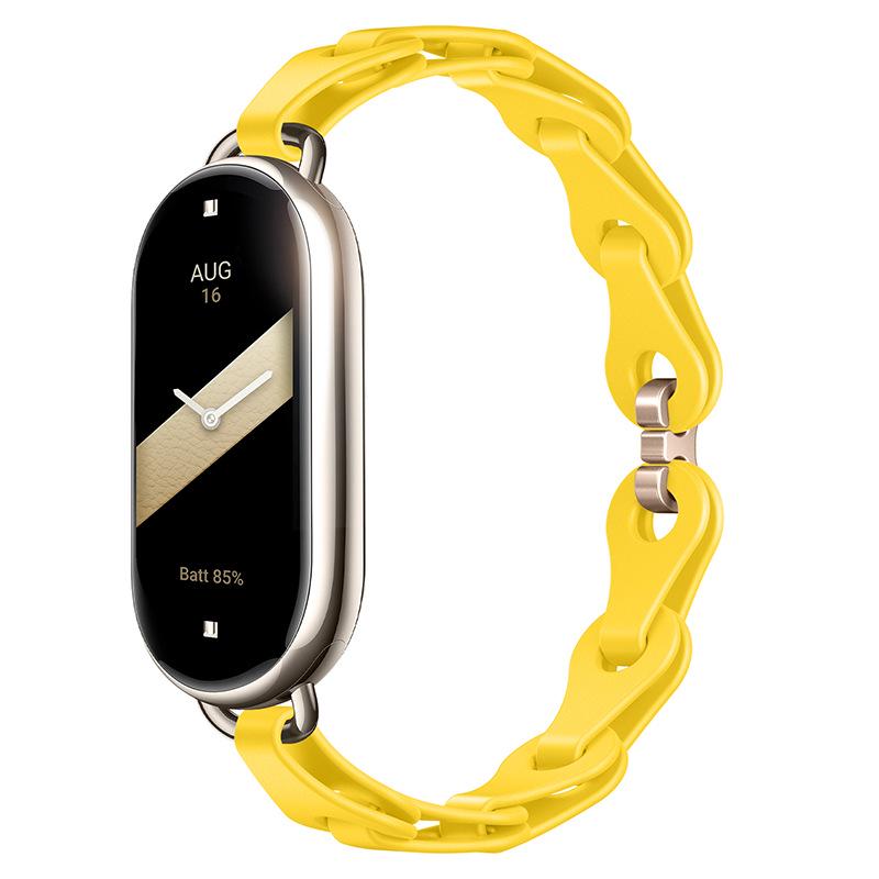 

Adjustable Silicone Strap for Xiaomi Band 8 - Replacement Hollow Wristband Bracelet