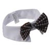 13,6*2,2 Pollici Scozzese Vintage Collare Poliestere Animale Domestico Scozzese Finta Cravatta Papillon Sicurezza Collare Gatto Animale Domestico