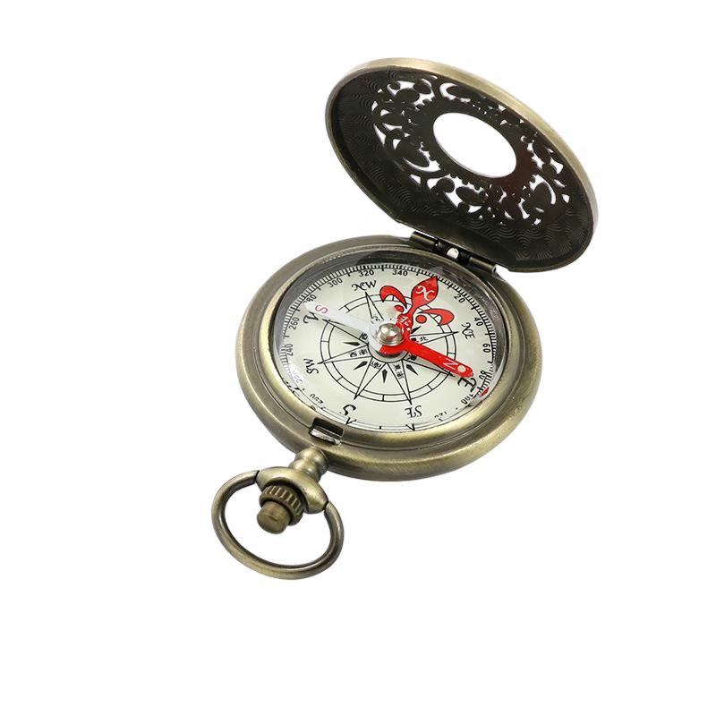 Outdoor High-Precision Flip-Cover Compass (2-Pack)