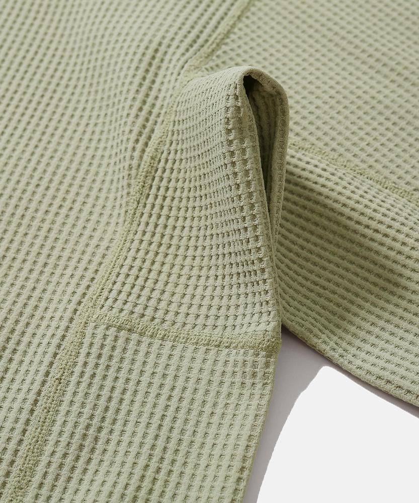 MOIF [Aw26] Advanced Waffle L/S Tee / Pistachio