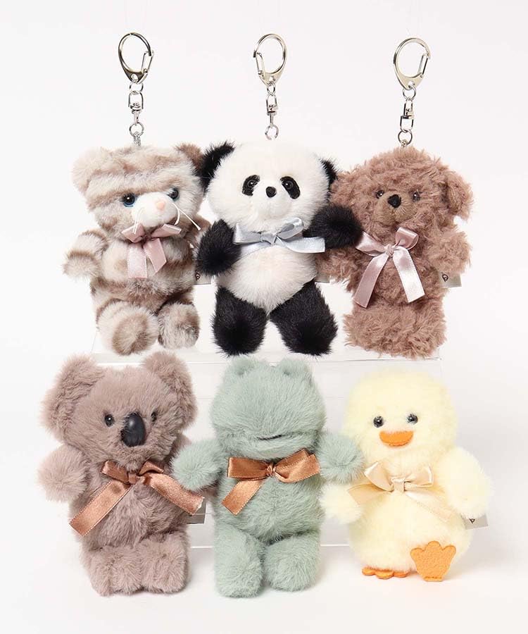 Flauschiges Tier Maskottchen Plüsch Schlüsselanhänger Schlüsselanhänger Tasche Anhänger Anhänger Katze Katze Katze Hachiware Küken Koala (Küken)