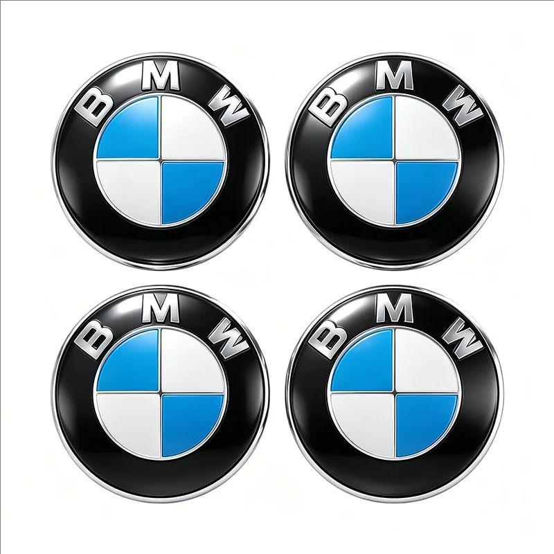 For BMW E84 24pcs Car Wheel Center Hub Cap Badge Logo Motorcycle Sticker For BMW M E84 E87 X5 E70 F25 E90 E91 F01 F02 E60 E61 F10 F15 F30 M3