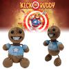 Kick The Buddy Plush Toy Crystal Soft Fur, Brown, 30cm Height, Pp Cotton Filling