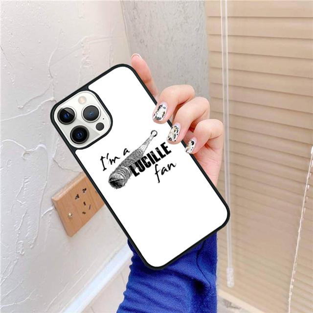 The Walking Dead Negan phone Case Cover For iPhone 17 Air 16 15 14 Plus apple 16 11 12 13 Pro Max coque