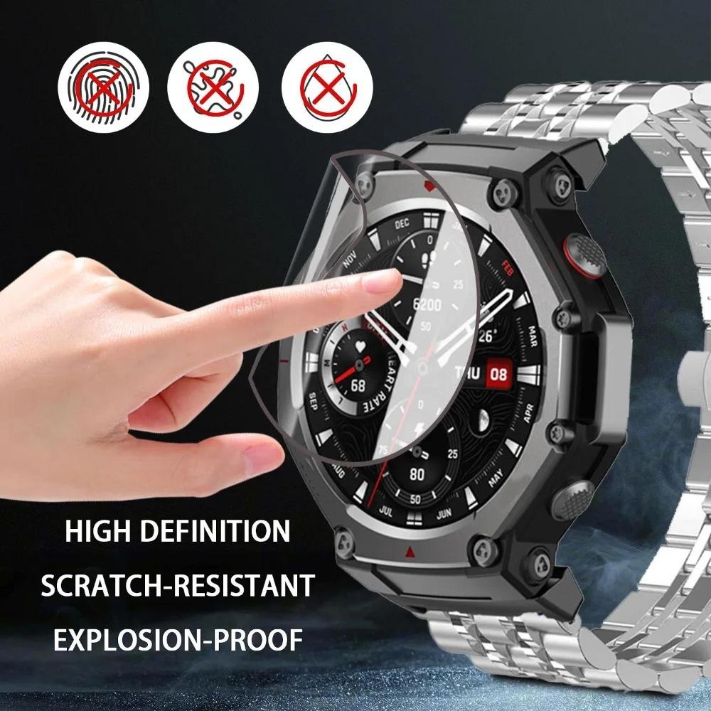 1-5Pcs Soft Hydrogel Films for Amazfit T-Rex Ultra2 Watch Screen Protectors Composite Films for Amazfit T-Rex Ultra2 Not Glass