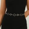Round Waist Chain for Women Minimalist Suits Dresses Accessory
