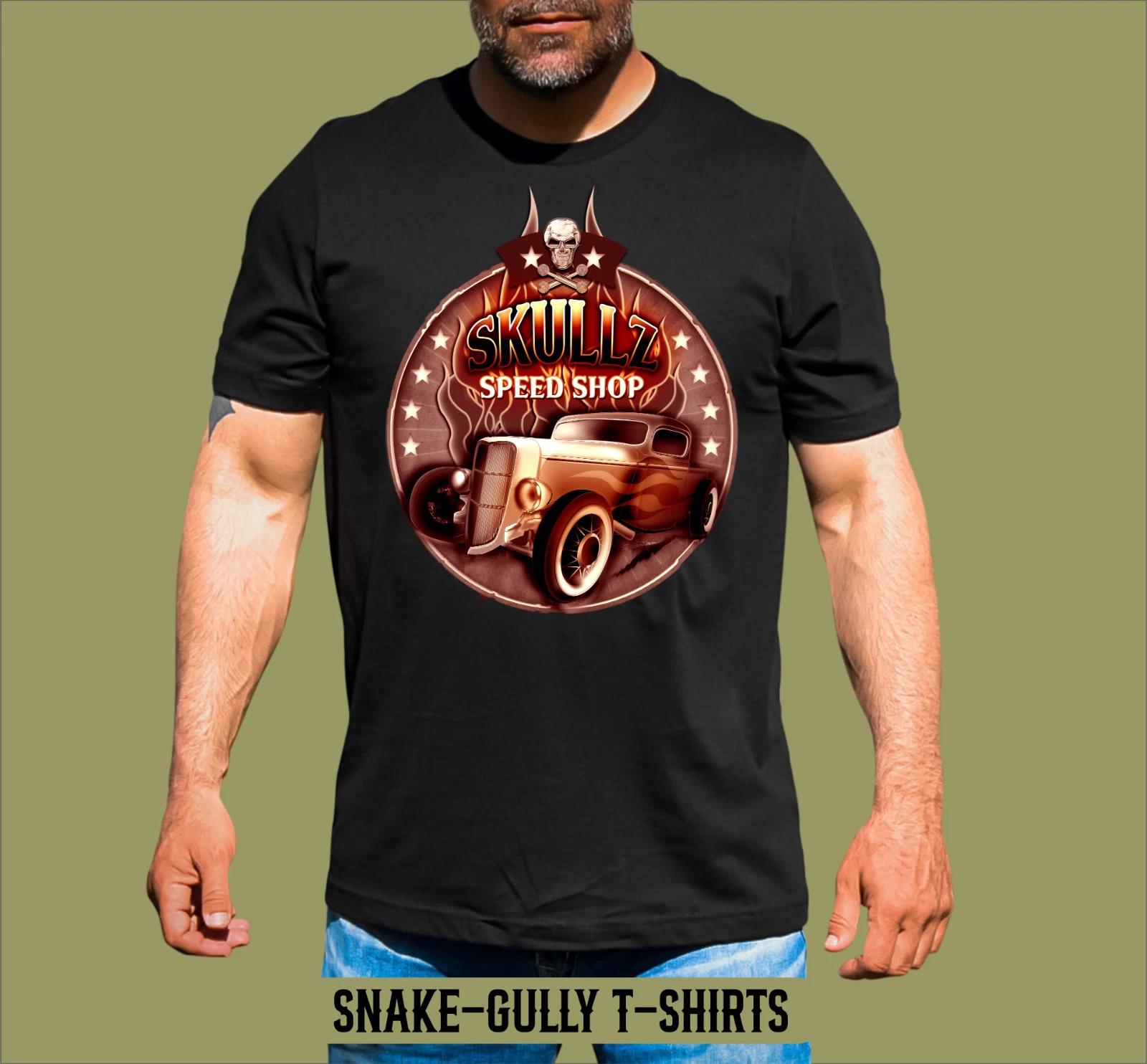 SKULLZ SPEED SHOP T-SHIRT M