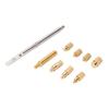 Heat Set Einsatz Kit M2 M3 M4 M5 M6 M8 Messing Rändelmutter für T65 SH72 SH73 Lötkolben